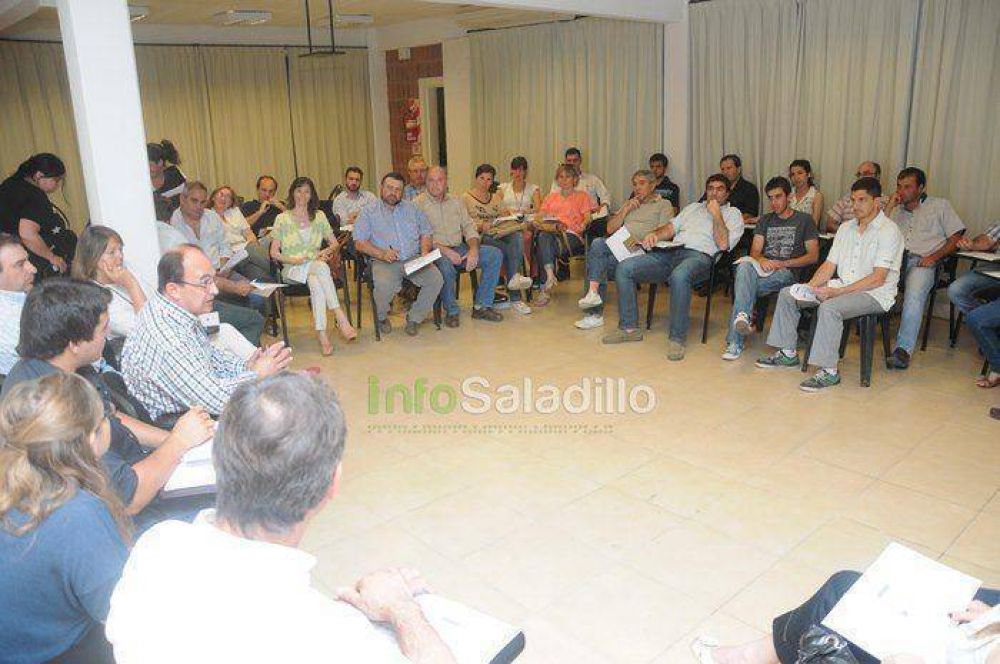 Se realiz� la primera reuni�n del gabinete de Jos� Lu�s Salom�n
