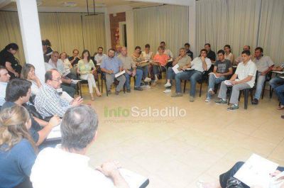 Se realiz� la primera reuni�n del gabinete de Jos� Lu�s Salom�n