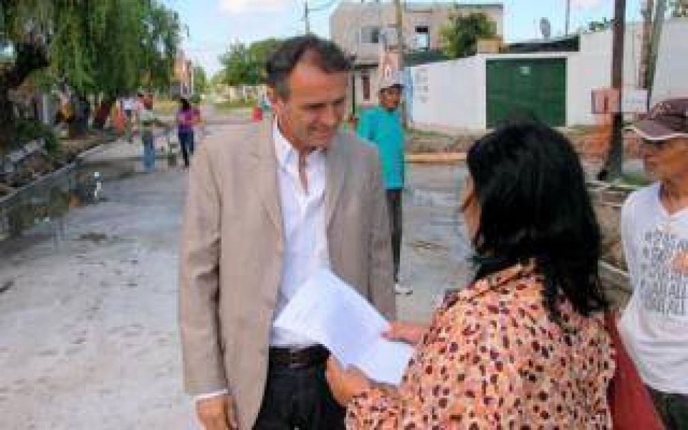 Katopodis recorri� obras en General San Mart�n