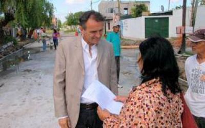 Katopodis recorri� obras en General San Mart�n