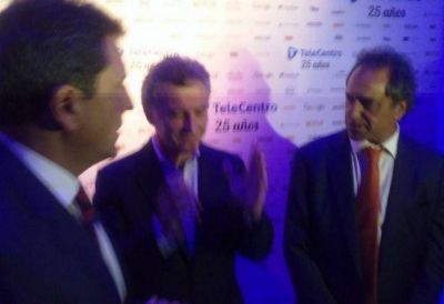 El reencuentro de Macri, Scioli y Massa tras las elecciones