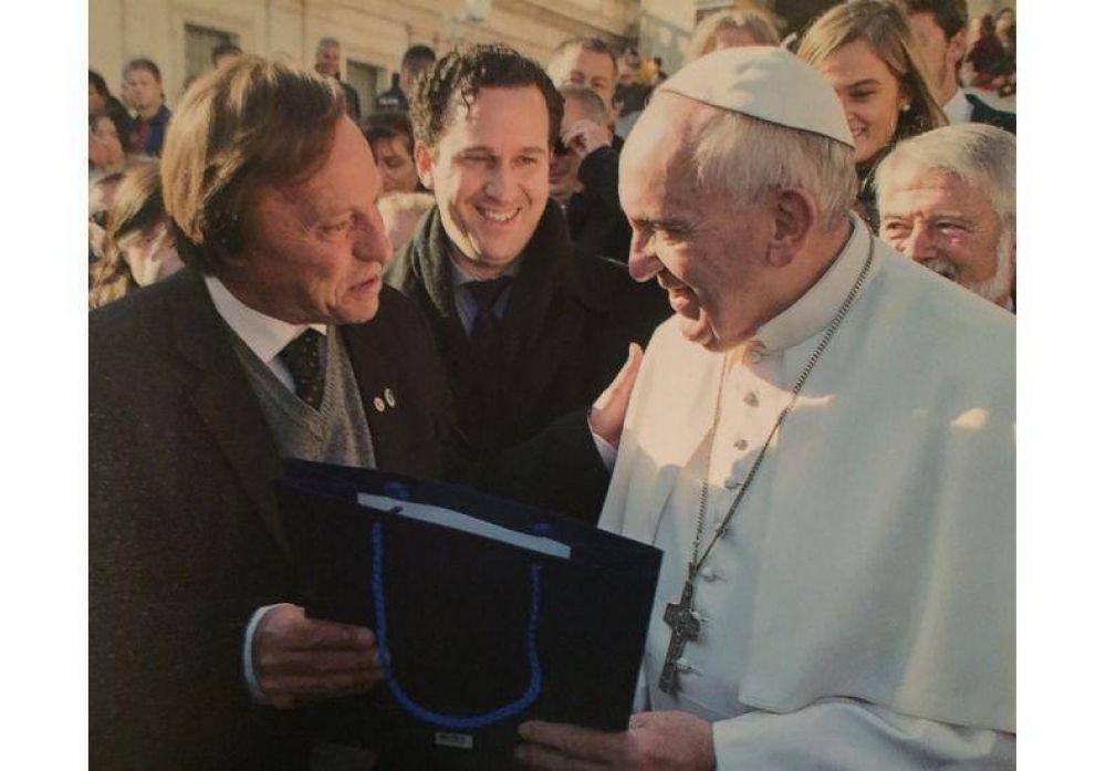 Sergio Varisco visit� al Papa Francisco 