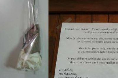 Linda sorpresa esperaba a los musulmanes en una mezquita en Francia