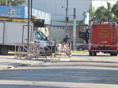 Tensi�n por un escape de gas en El Tri�ngulo de Bernal
