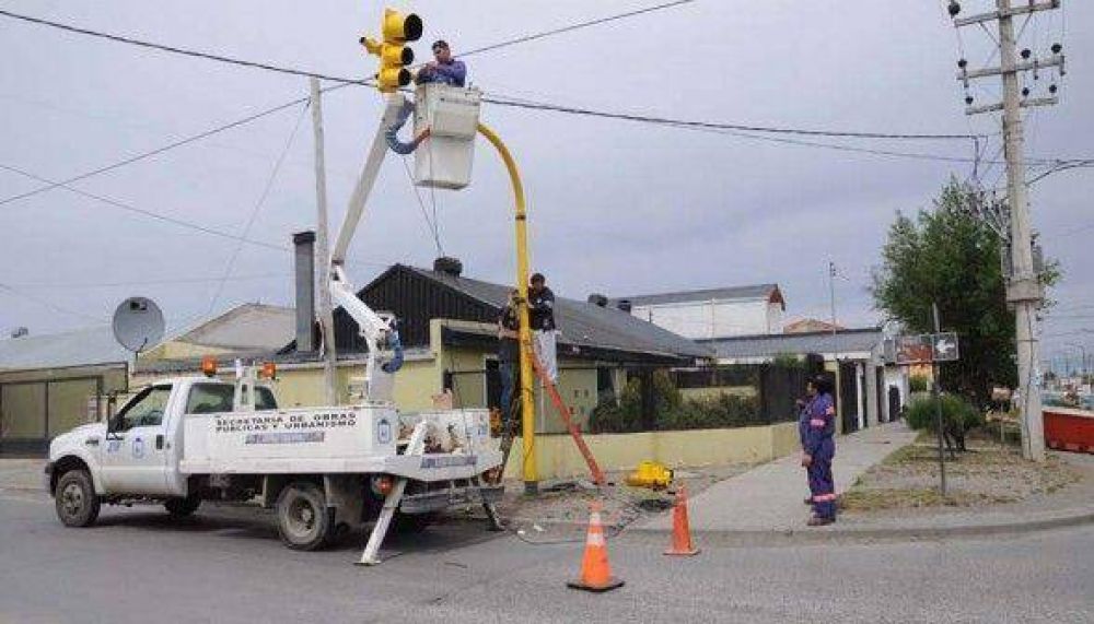 Grasso recorri� distintas obras que se ejecutan en la ciudad
