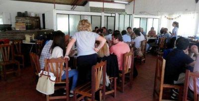 Intensa jornada de capacitaci�n con el nuevo gabinete de Jos� Luis Salom�n