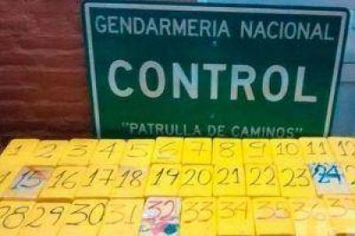 Detienen a un hombre que pas� por Santiago con 40 kilos de coca�na