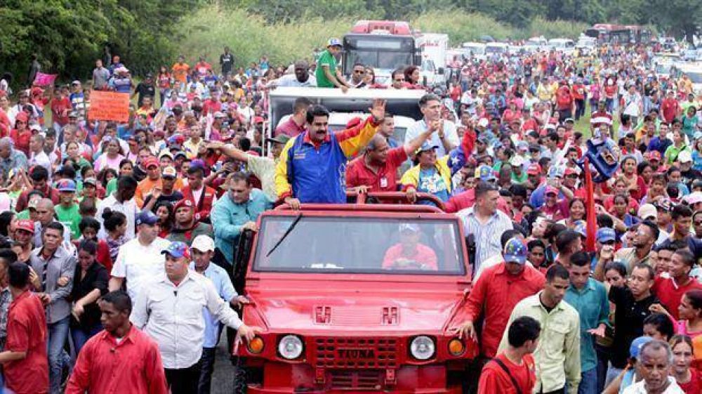Maduro convoc al chavismo a ganar 