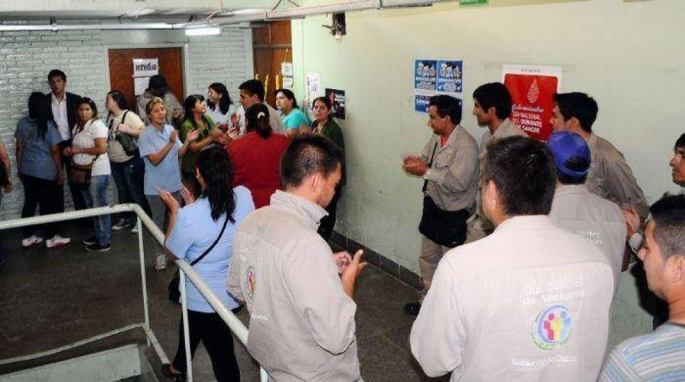 Escandaloso reclamo en Salud