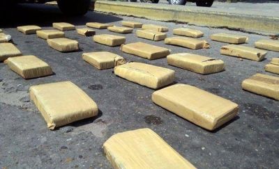 Detuvieron a seis personas e incautaron m�s de 100 kilos de marihuana