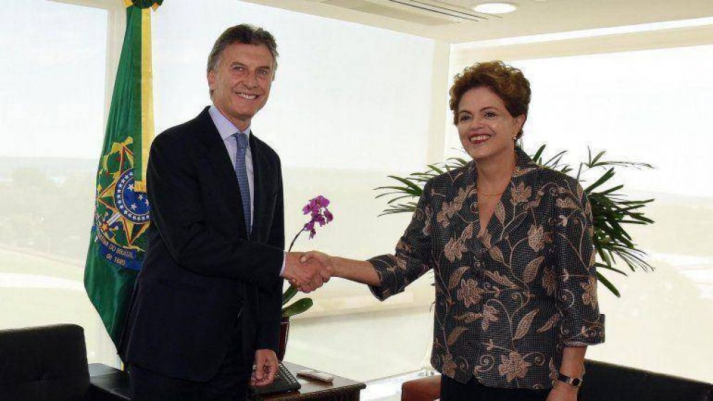 Macri, luego de reunirse con Dilma Rousseff: 