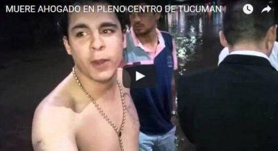 HEROE: Eduardo, el hijo del Mono Ale, se jug� la vida para salvar a dos mujeres y acusa a Alperovich por la muerte (video) 