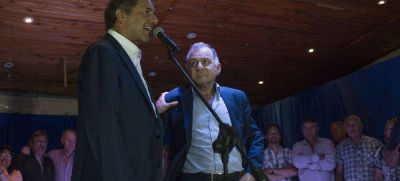 Scioli agradeci� el acompa�amiento de los varelenses