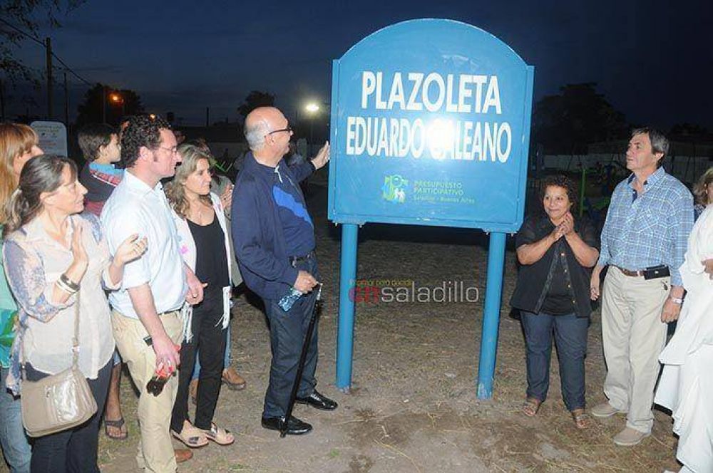 Fue inaugurado el Parque Recreativo y de la Salud Eduardo Galeano