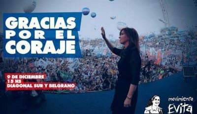 Despedida y traspaso: c�mo, cu�ndo y cu�ntas ser�n las movilizaciones kirchneristas esta semana