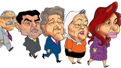 Los corruptos se van hoy con Cristina