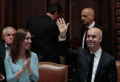 Horacio Rodr�guez Larreta jur� como jefe de Gobierno porte�o