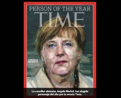 Angela Merkel es el personaje del a�o para la revista Time