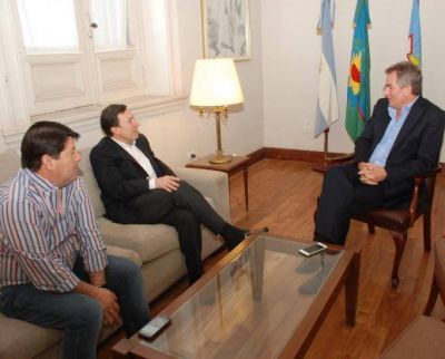 Antes de dejar Bah�a, Bevilacqua recibi� a Gay