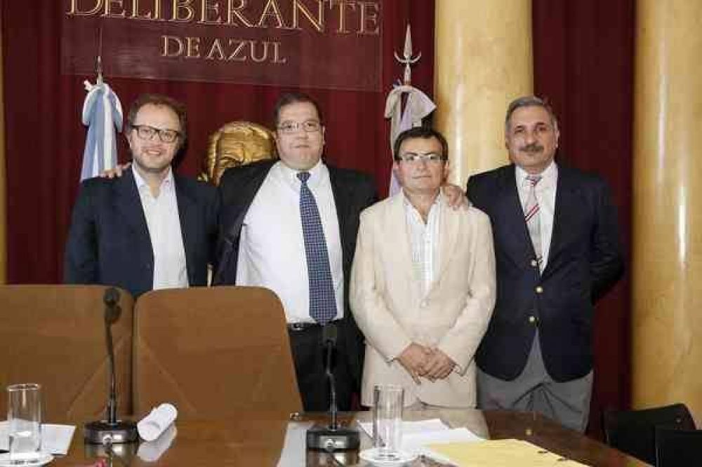 Juraron los concejales y Pedro Sottile es el nuevo presidente