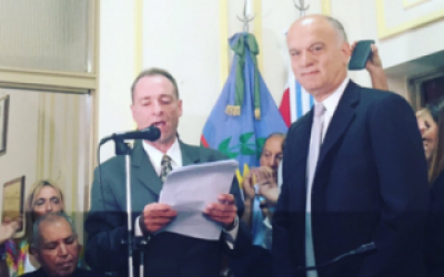 Grindetti asumi� la intendencia en Lan�s