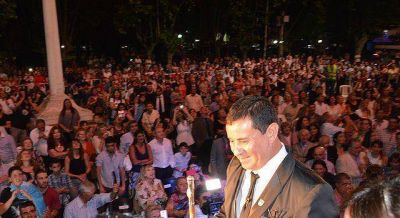 G�mez asumi� como intendente de San Vicente