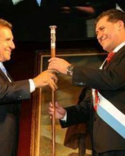 Sergio Casas fue puesto en funciones como gobernador