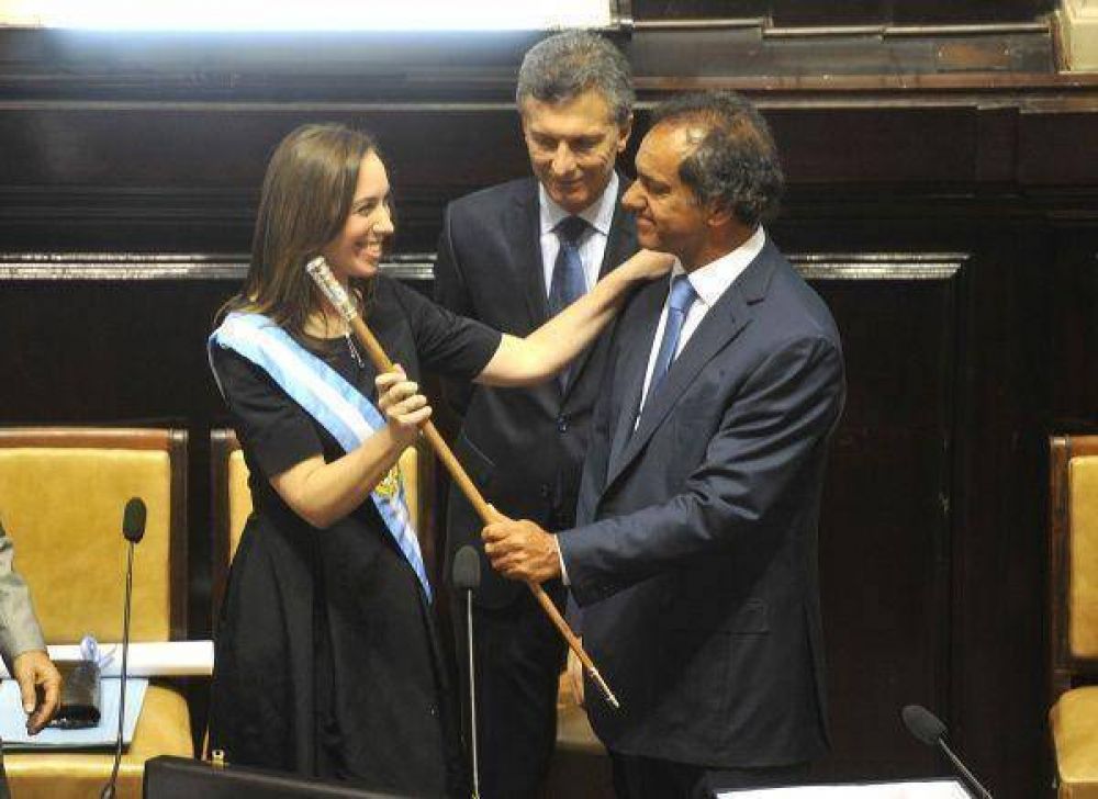 Macri arranca dialoguista: recibe a Scioli y a Massa