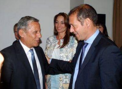 El Gobernador asisti� a la asunci�n de Quiroga