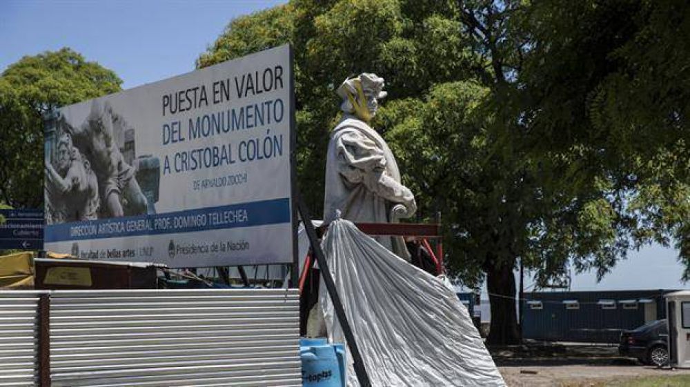 Col�n contraataca: pedir�n al nuevo gobierno que la estatua regrese a la Rosada
