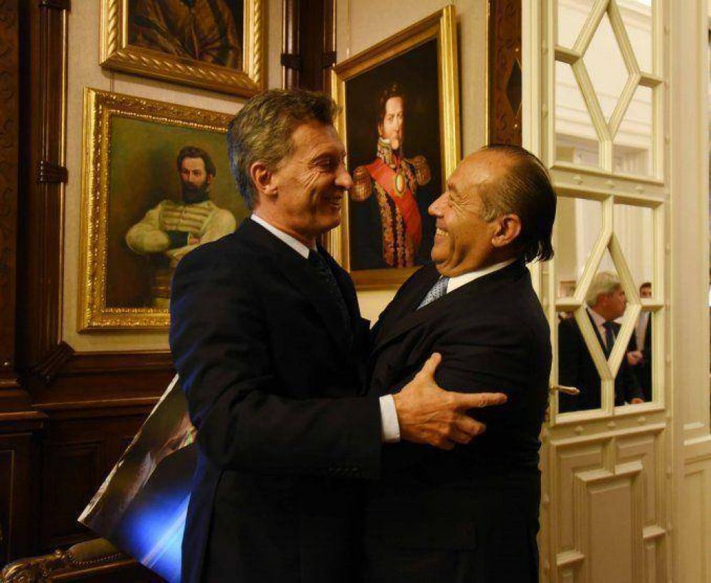 El Adolfo con Macri: 