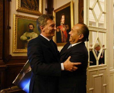 El Adolfo con Macri: 