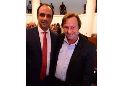 Varisco asisti� a la asunci�n del intendente de Santa Fe