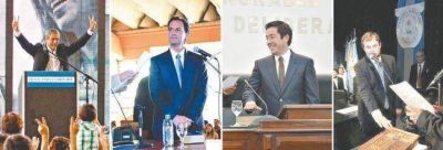 Asumi� la nueva camada de intendentes del FPV