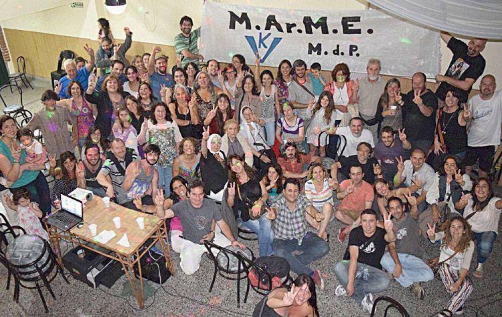 Relanzamiento del Movimiento M.Ar.M.E en Mar del Plata