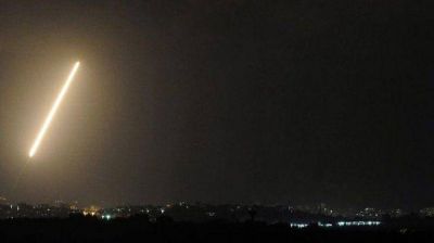 Israel bombarde� blancos de Hamas tras el lanzamiento de un cohete desde la Franja de Gaza