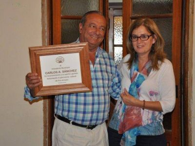 S�nchez reconoci� a artistas del �Tres Arroyos Vive Tango�