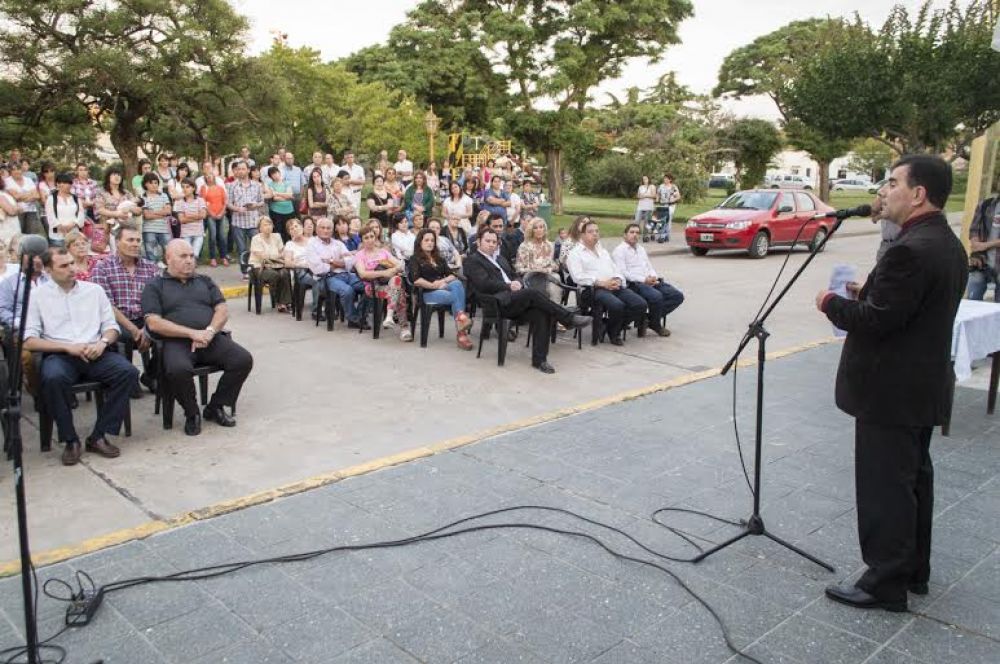 El intendente Bertellys puso en funciones a los delegados municipales