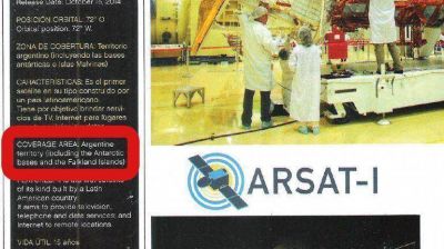 La revista de Aerol�neas Argentinas llam� 'Falklands' a las Malvinas