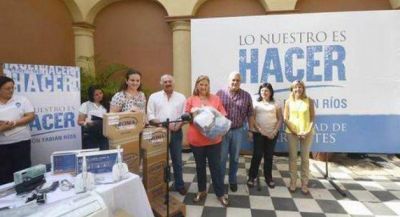 Las salas de salud recibieron equipamiento e insumos
