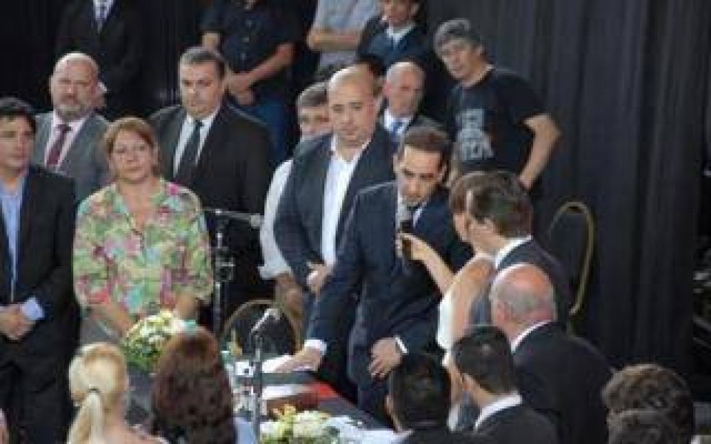 Ramiro Tagliaferro asumi� como Intendente en Mor�n