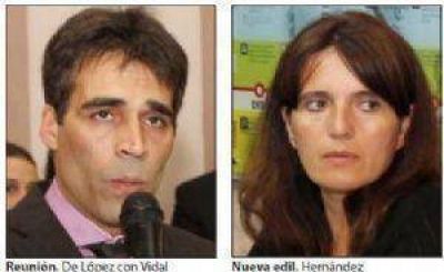 L�pez se reunir� hoy con Vidal, Ritondo y Sarghini