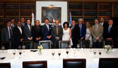Puerta almorz� con Noah Mamet y Ricardo Recondo