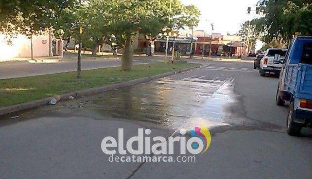 Una p�rdida de agua que lleva m�s de 10 d�as