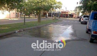 Una p�rdida de agua que lleva m�s de 10 d�as
