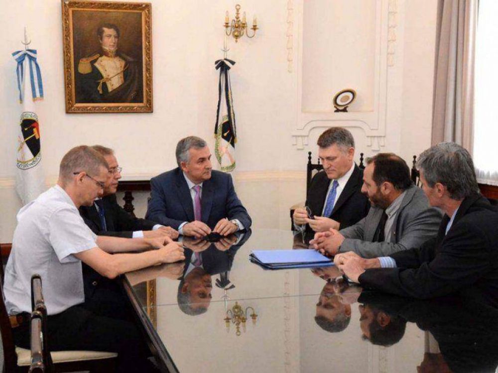 El gobernador recibi� a directivos de Pirquitas