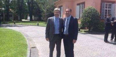 Guti�rrez se reuni� con el ministro Frigerio