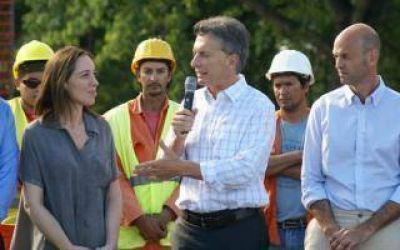 Desde Luj�n, Macri anunci� obras en Ruta 7: 