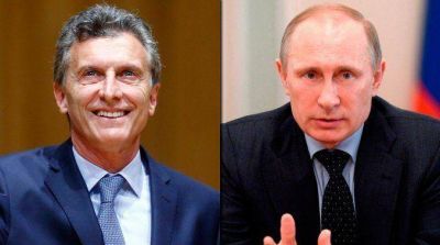 Macri habl� con Putin del comercio bilateral y los acuerdos con YPF