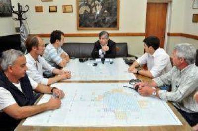 Britos se reuni� con directivos de la empresa EDEN